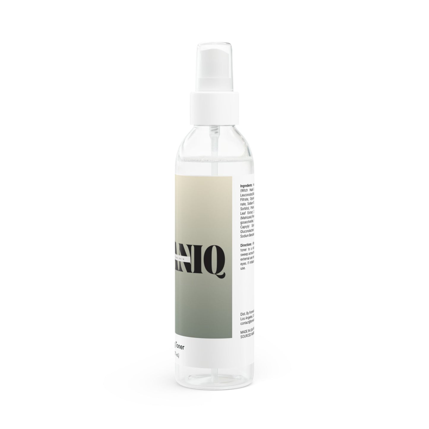 VEGANIQ Hydrating Toner, 6oz