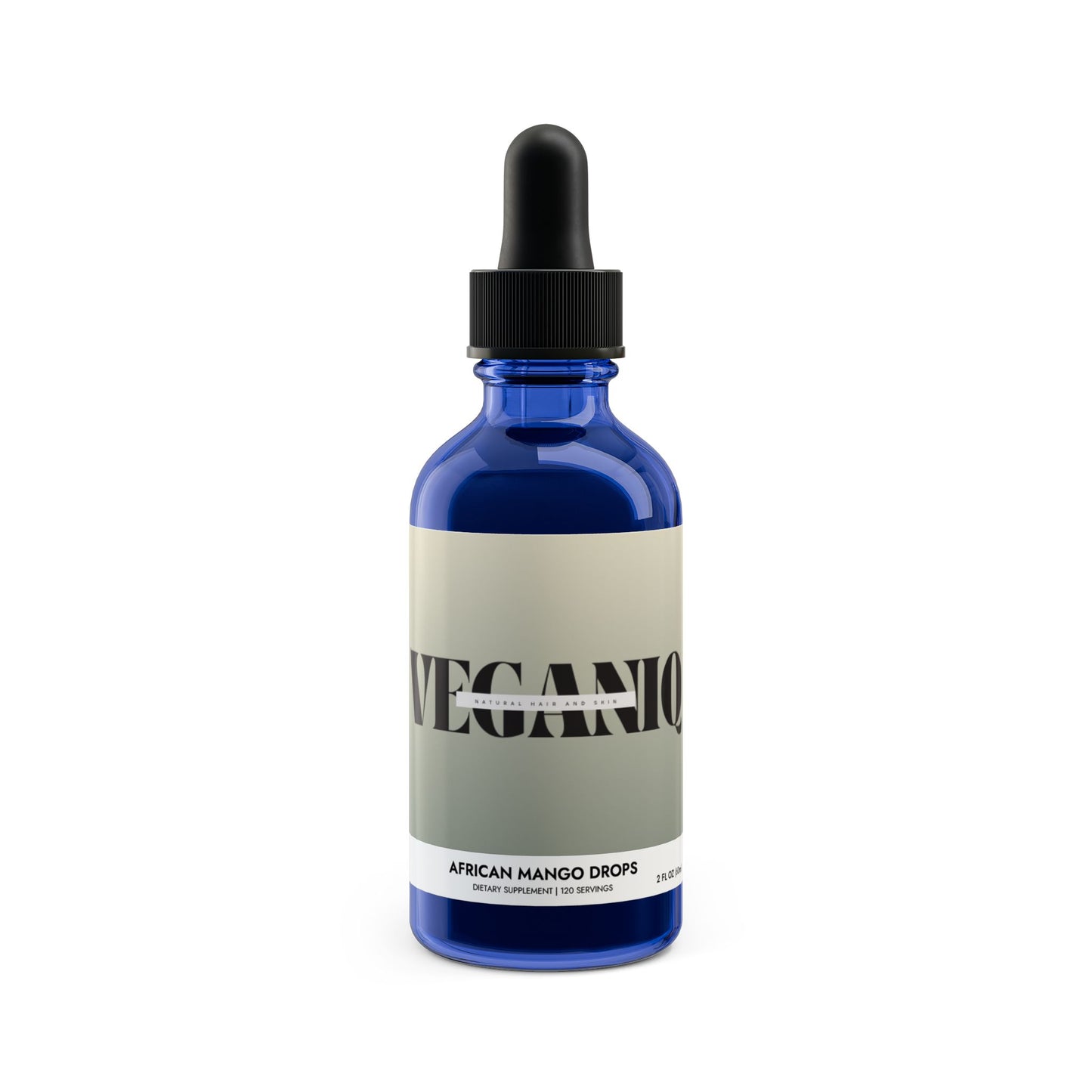VEGANIQ African Mango Drops Supplement (60ml, 2fl.oz)
