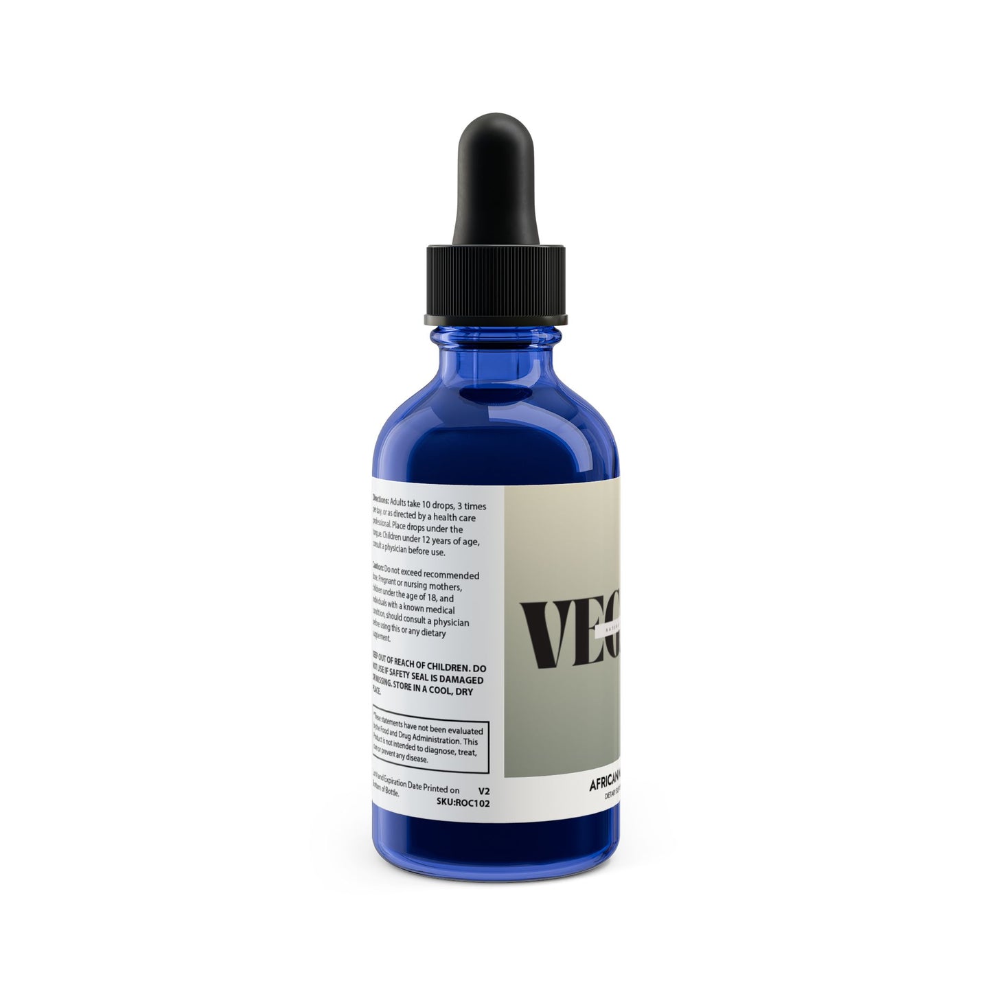 VEGANIQ African Mango Drops Supplement (60ml, 2fl.oz)